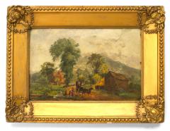 Victorian Oil Painting of Country Scene - 4517017