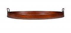 Victorian Oval Mahogany Tray - 4396712