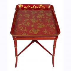 Victorian Papier Mache Tray on Later Base - 3740626