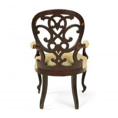 Victorian Rosewood Arm Chair - 1403994