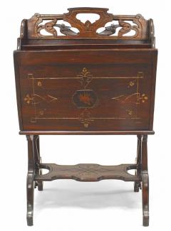 Victorian Rosewood Magazine Rack - 4635811