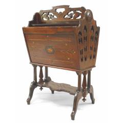 Victorian Rosewood Magazine Rack - 4642289
