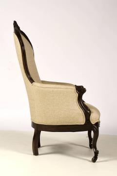 Victorian Rosewood armchair England 1860 s  - 2739417