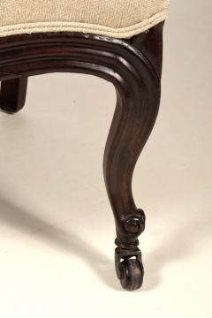 Victorian Rosewood armchair England 1860 s  - 2739443