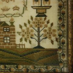 Victorian Sampler 1841 by Mary Croesley - 4227148