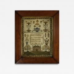 Victorian Sampler 1841 by Mary Croesley - 4227356