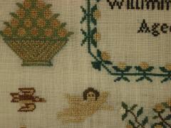 Victorian Sampler 1847 by Willimina McD Leslie Aged 12 - 2801443