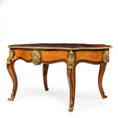 Victorian Satinwood Bureau Plat - 756395