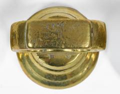 Victorian Set Seven Brass Bell Form Weights - 4546870