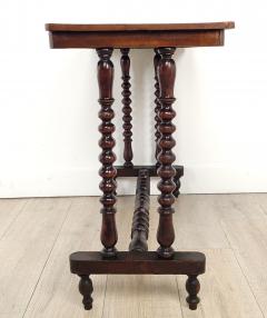 Victorian Sofa Game Table in Walnut with Inlaid Game Board England circa 1860 - 3701753