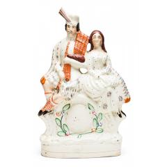 Victorian Staffordshire Porcelain Group - 4710615