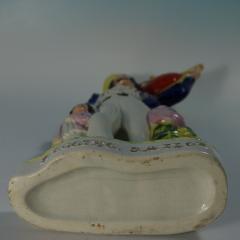 Victorian Staffordshire Pottery Begging Sailor Figure - 4527855