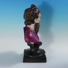 Victorian Staffordshire Pottery Bust of Plato - 4422042