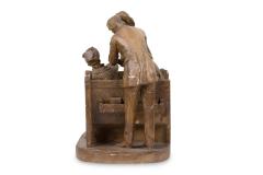 Victorian Terra Cotta Group Figures - 4655594