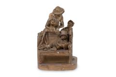 Victorian Terra Cotta Group Figures - 4655598