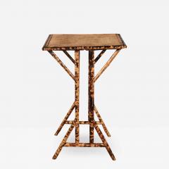 Victorian Tiger Bamboo Side Table - 1803031