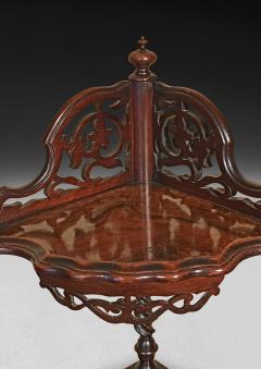 Victorian Walnut Corner Whatnot - 4480145