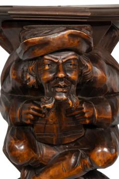Victorian Walnut Figural Wall Bracket - 4139099