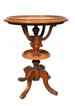 Victorian Walnut Games Table - 4663133