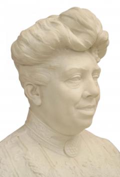 Victorian White Marble Lady Bust - 4322559