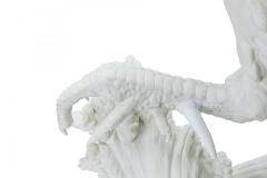 Victorian White Pariam Rooster - 4407686