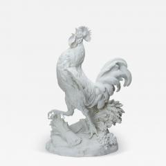 Victorian White Pariam Rooster - 4412376