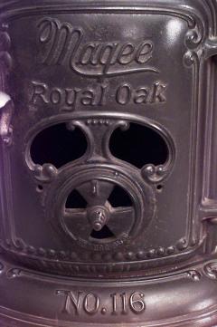 Victorian Wrought Iron Stove - 4650543