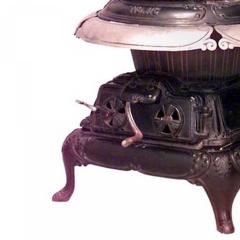 Victorian Wrought Iron Stove - 4650545