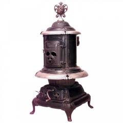 Victorian Wrought Iron Stove - 4650988