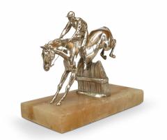 Victorian deskBronze Horse and Jockey - 4656148