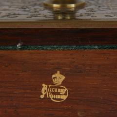 Victorian era inkstand with Boulle marquetry in ebonised wood and brass - 2926658