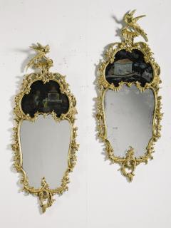 Victorian giltwood English Chinese Chippendale style period mirrors - 826755