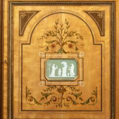 Victorian satinwood side cabinet attributed to Dyer and Watts - 2830878