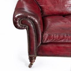 Victorian three seater chesterfield sofa - 825291