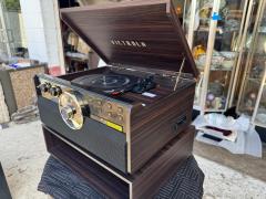 Victrola Entertainment Center and Stand - 4632452