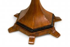 Viennese Biedermeier Figured Fruitwood Walnut and Ebonized Center Table - 4633922
