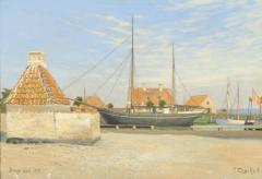 View of Dragor Harbor in Denmark - 1924816