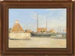 View of Dragor Harbor in Denmark - 1924817