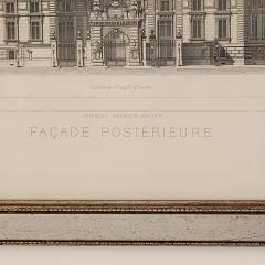 View of the Paris Opera House France 19th century - 2941217
