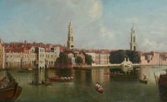 View of the Thames by Samuel Scott 1702 1772  - 626111