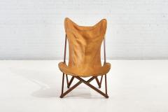 Vigano Vittoriano Tripolina Leather Sling Chair 1936 - 2439172