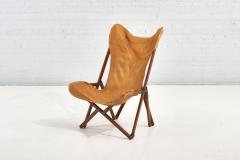 Vigano Vittoriano Tripolina Leather Sling Chair 1936 - 2439173