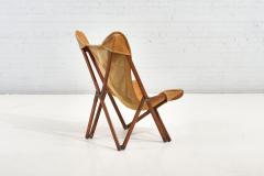 Vigano Vittoriano Tripolina Leather Sling Chair 1936 - 2439174