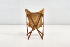 Vigano Vittoriano Tripolina Leather Sling Chair 1936 - 2439176