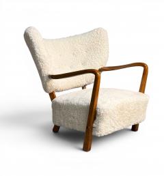 Viggo Boessen Viggo Boesen Armchair for Hos Wulff Denmark 1930s - 4696862