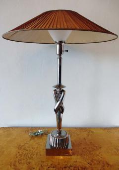 Viktor Schreckengost American Modern Chrome Table Lamps Viktor Schreckengost 1930s - 4162504