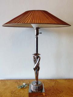 Viktor Schreckengost American Modern Chrome Table Lamps Viktor Schreckengost 1930s - 4162505