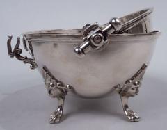 Vilhelm Christensen Danish Classical Silver Butter Dish by Vilhelm Christensen 1890 - 3769802