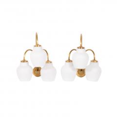 Vilhelm Lauritzen Pair Wall Sconces Attributed to Vilhelm Lauritzen - 998902