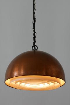 Vilhelm Wohlert Mid Century Copper Pendant Lamp Louisiana by Vilhelm Wohlert for Louis Poulsen - 1847583